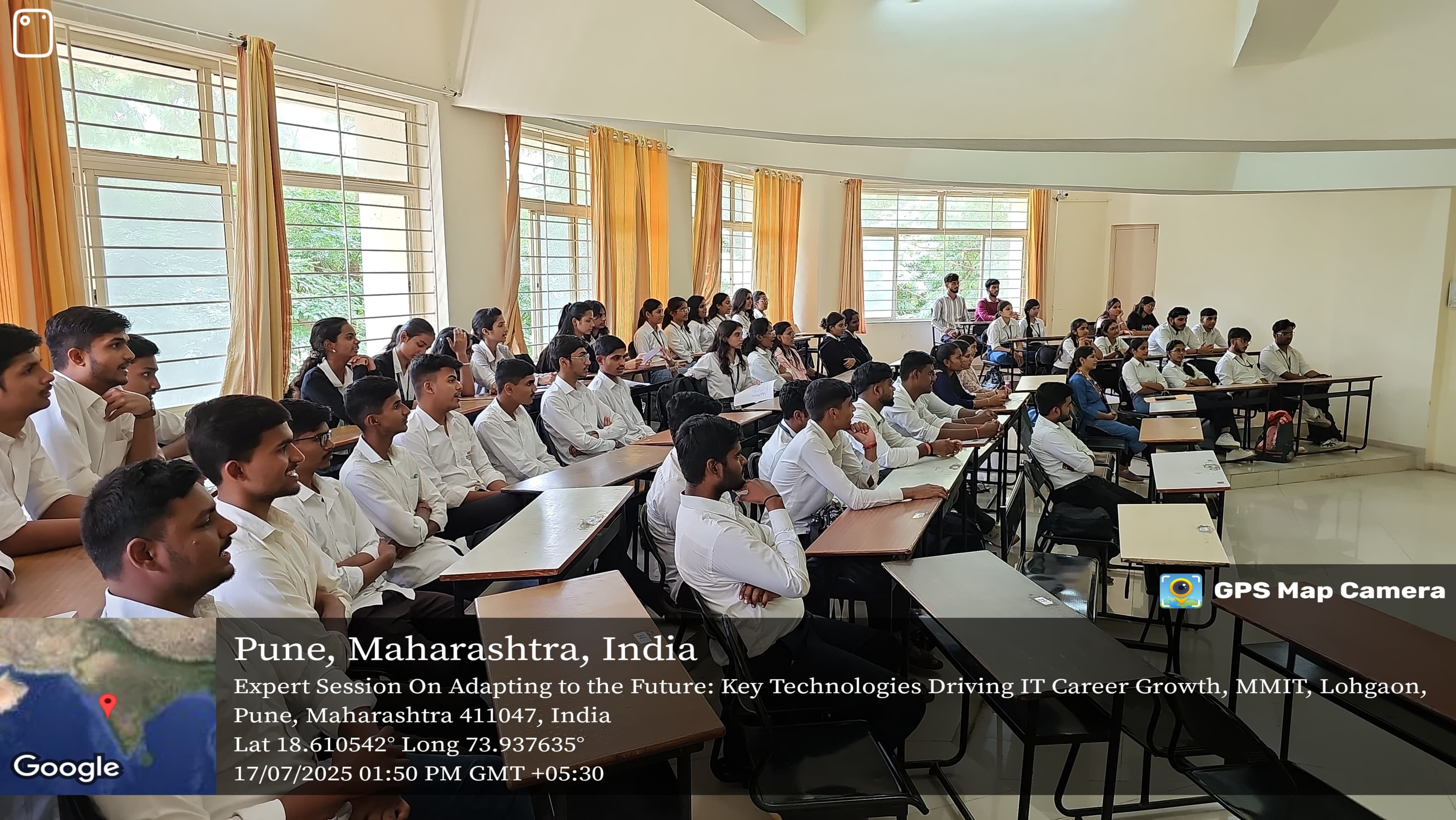 Packed hall during an industry expert session